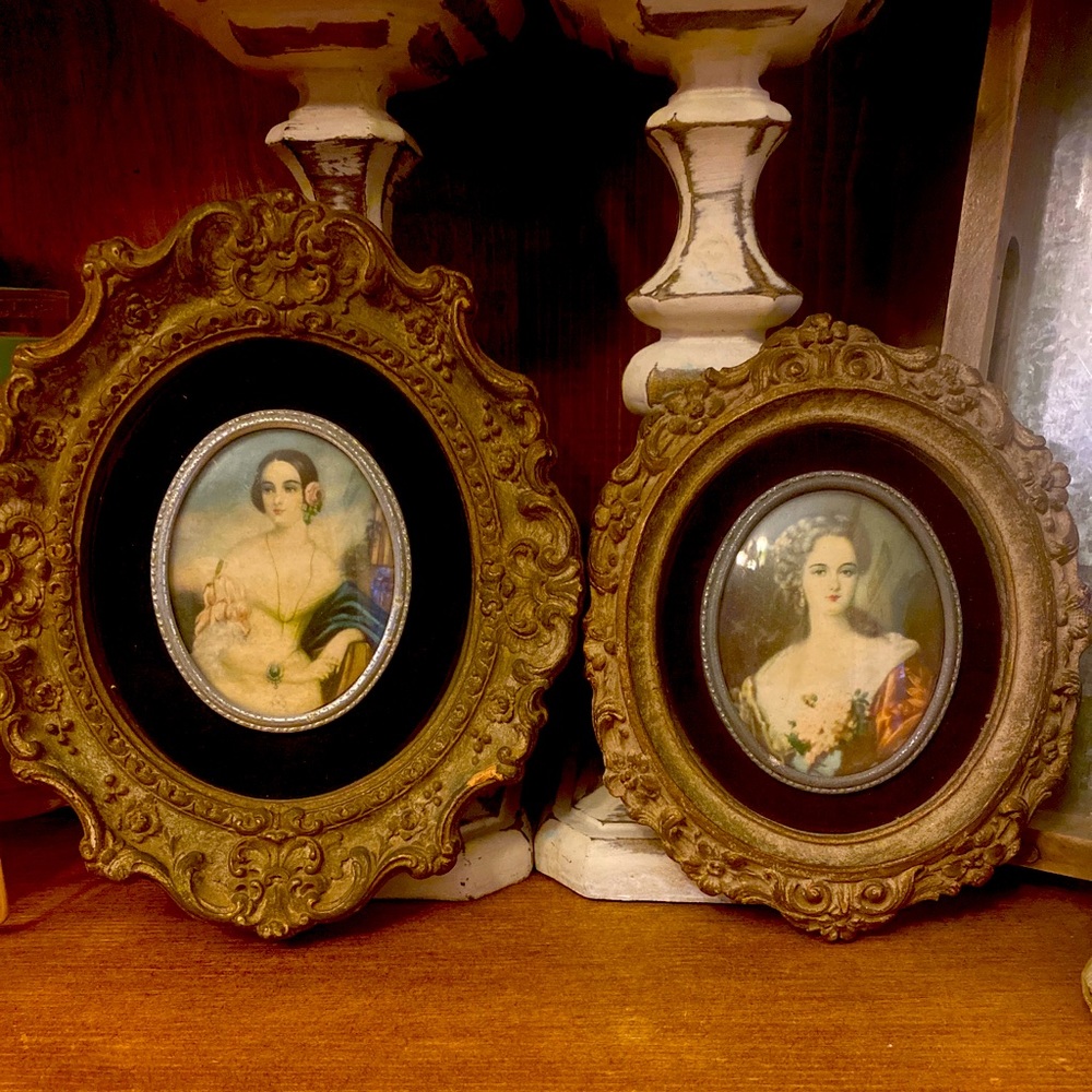 Vtg Cameo Creation Lady Hamilton & Lady Dower